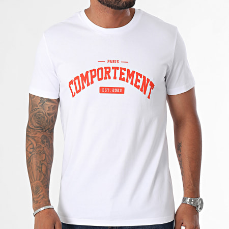 Comportement - Tee Shirt Est. 2023 Wit