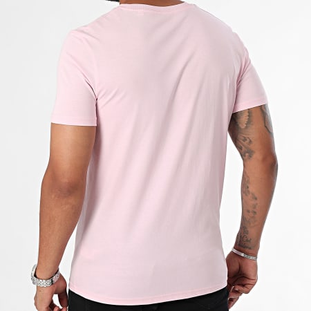 Comportement - T-shirt Est. Parijs Roze Wit