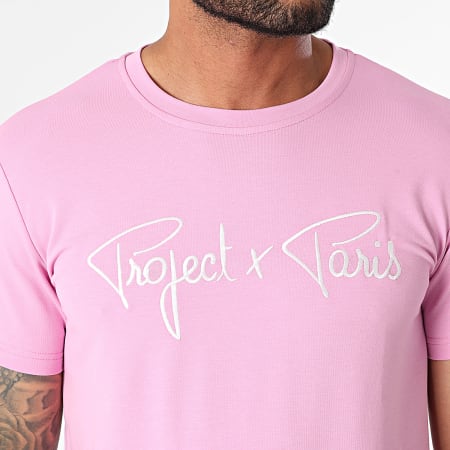 Project X Paris - Camiseta cuello redondo 1910076 Rosa