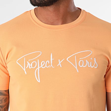 Project X Paris - Ronde Hals T-shirt 1910076 Oranje