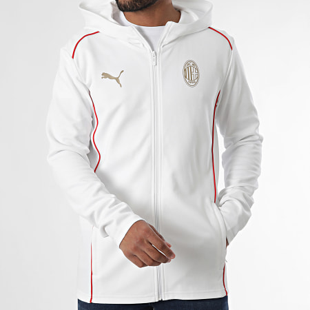 Puma - AC Milan Casuals Sweatshirt met rits 777659 Wit