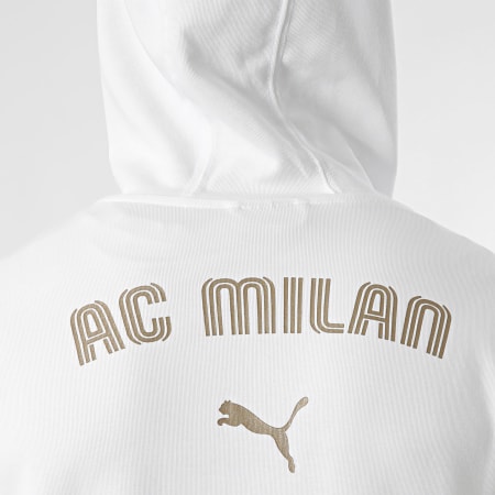 Puma - Sudadera con cremallera AC Milan Casuals 777659 Blanco