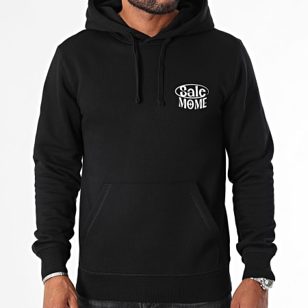 Sale Môme Paris - Modern Art Hoodie Zwart Wit