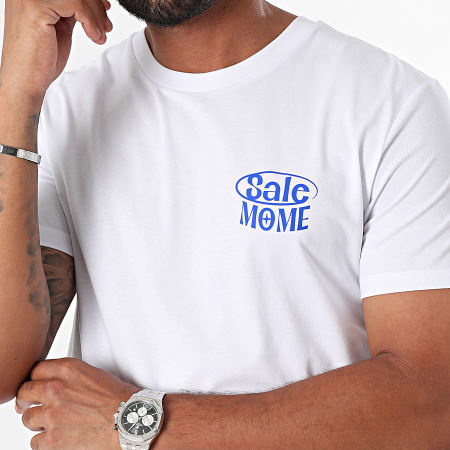 Sale Môme Paris - Camiseta Arte Moderno Blanco Azul Real