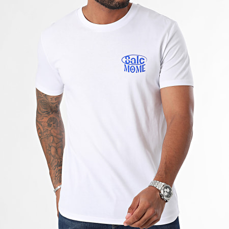 Sale Môme Paris - Maglietta Arte Moderna Bianco Blu Reale