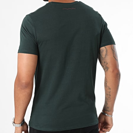 Teddy Smith - Camiseta 11016931D Verde Oscuro