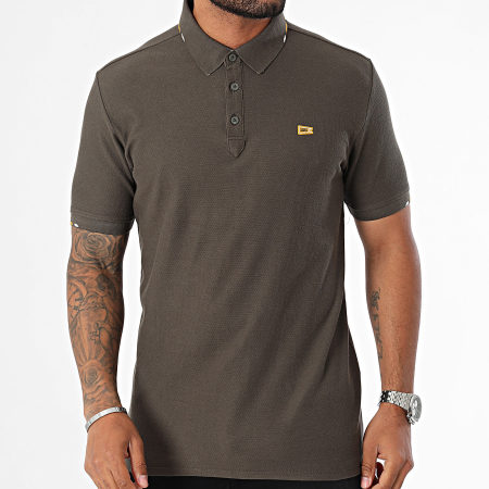 Teddy Smith - Polo korte mouw Rayan 11317047D Khaki Green