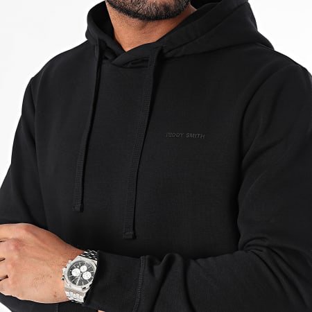 Teddy Smith - Hoodie Nark 10816921D Zwart