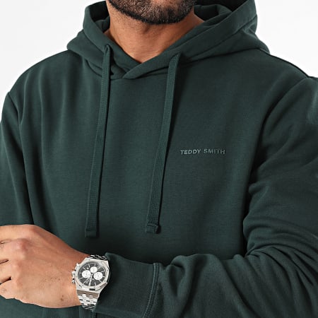 Teddy Smith - Hoodie Nark 10816921D Donker