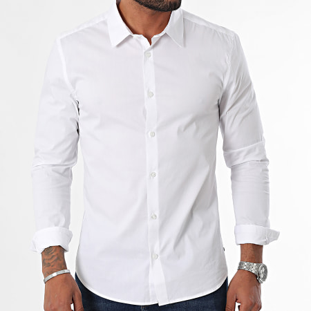 Teddy Smith - Oswald Shirt Lange Mouw 10716990D Wit