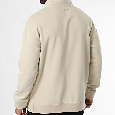 Teddy Smith - Sudadera con cremallera Loten 10816789D Beige