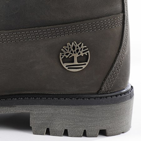 Timberland - Premium 6 In Lace Waterproof Medium A2P6W Medium Grey Full Grain