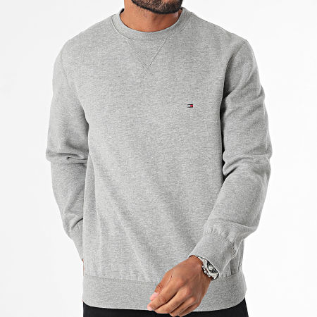 Tommy Hilfiger - Sweat Crewneck Essential Fleece 7232 Gris Chiné