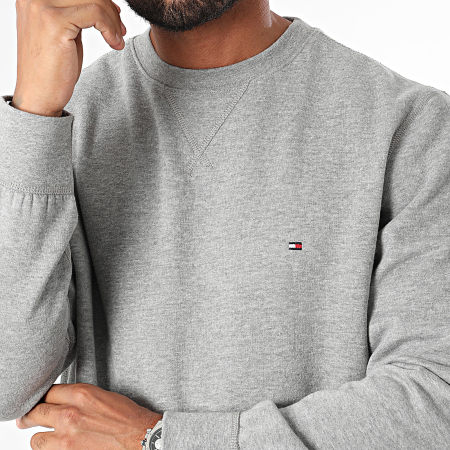 Tommy Hilfiger - Sweat Crewneck Essential Fleece 7232 Gris Chiné