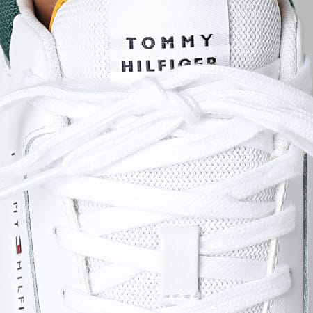 Tommy Hilfiger - Baskets Core Leather Mix 5058 City Yellow