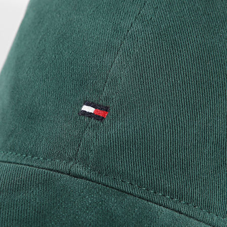 Tommy Hilfiger - Gorra Flag '85 Soft 6 Paneles 2531 Verde Oscuro