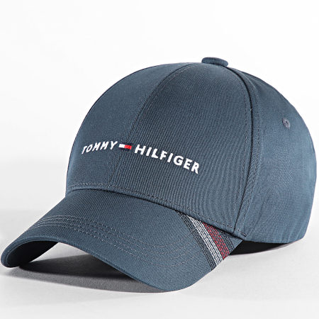 Tommy Hilfiger - TH Foundation Gorra de algodón de 6 paneles 2532 Azul marino