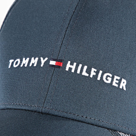 Tommy Hilfiger - Casquette TH Foundation Cotton 6 Panel 2532 Bleu Marine