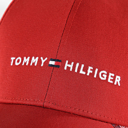 Tommy Hilfiger - TH Foundation Katoen 6 Paneel Pet 2532 Rood