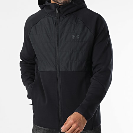 Under Armour - Unstoppable Hooded Zip Jacket 1388905 Black - Ryses