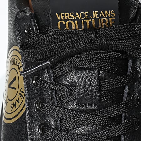 Versace Jeans Couture - Fondo Court 88 74YA3SK1 Scarpe da ginnastica a specchio in pelle granulosa