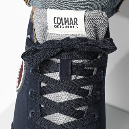 Colmar - Travis Authentic 001 Navy Light Gray Military Green Sneakers