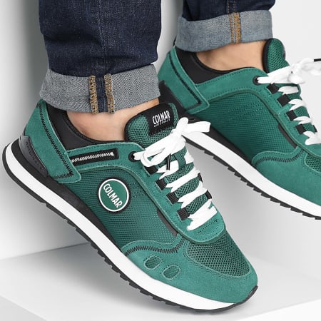 Scarpe da ginnastica Travis Sport Bold 058 verde bottiglia