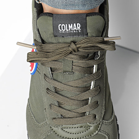 Colmar - Travis One 054 Militair Groene Sneakers