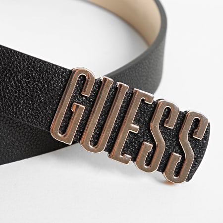 Guess - Cinturón de mujer BW9114-P4225 Negro Oro