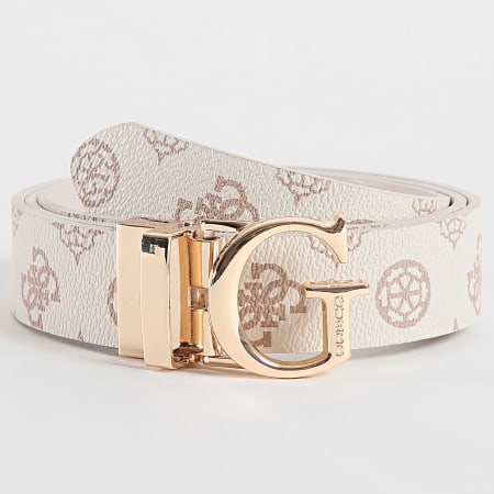 Guess - Cinturón reversible para mujer BW9171-P4430 Beige Oro