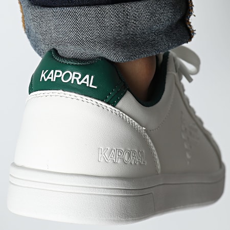 Kaporal - Darmy C400229 Blanco Verde Sneakers