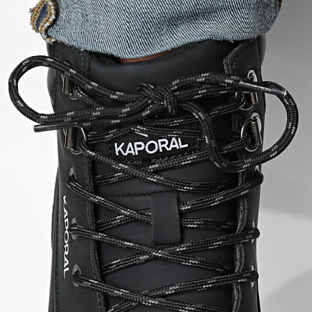 Kaporal - Drick C044678 Zwarte Sneakers