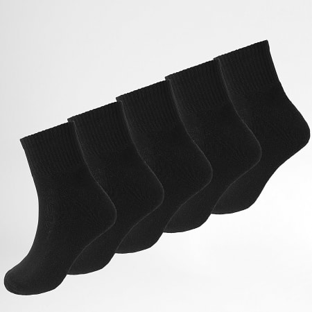 LBO - 5 Pares de calcetines 0026 Negro