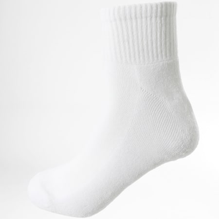 LBO - Lote de 10 Pares de Calcetines 0029 Negro Blanco