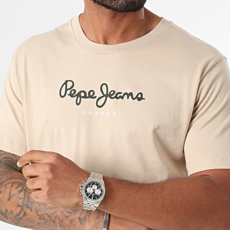 Pepe Jeans - Camiseta Eggo PM508208 Beige