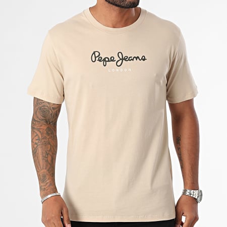 Pepe Jeans - Maglietta Eggo PM508208 Beige