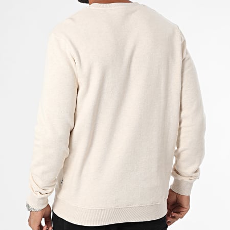 Pepe Jeans - Crewneck Sweat New Nouvel PM582719 Beige Chiné