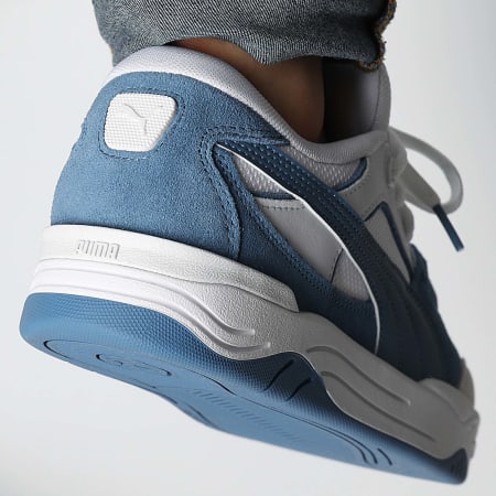 Puma - Sportschoenen 180 389267 Puma Wit Blauw Horizon