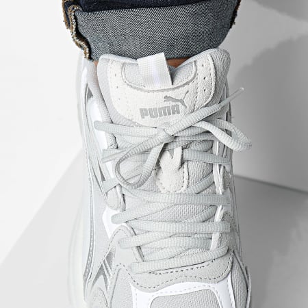 Puma - Milenio Tech Suede 393489 Grigio Feather Gray White Sneakers