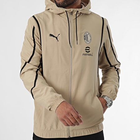 Puma - AC Milan Prematch Cortaviento 777716 Beige