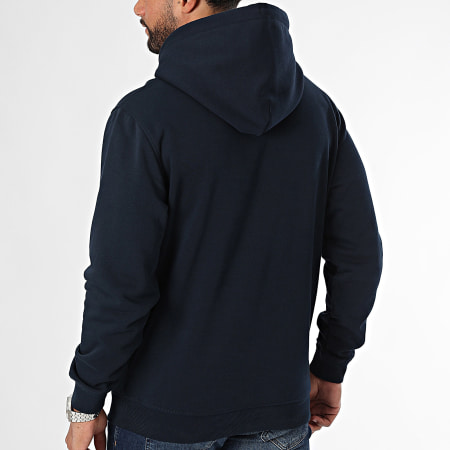 Tommy Jeans - Felpa con cappuccio Linear Gold 0503 Navy Gold