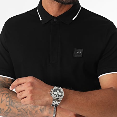 Antony Morato - Hong Kong MMKS02427 Polo Manga Corta Regular Fit Negro