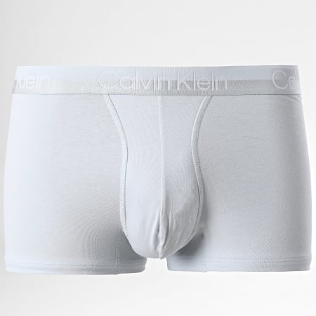 Calvin Klein - Lot De 3 Boxers Modern Structure NB2970A Bleu Clair Bleu Marine Gris