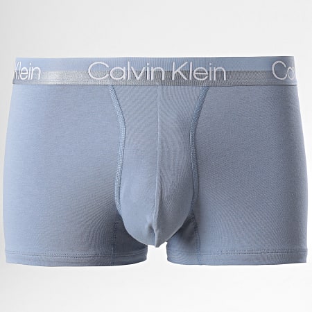 Calvin Klein - Lot De 3 Boxers Modern Structure NB2970A Bleu Clair Bleu Marine Gris