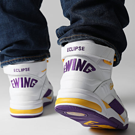 Ewing Athletics - Zapatillas Ewing Eclipse 1BM02531 Blanco Morado Limón