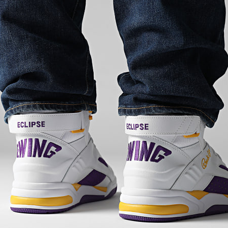 Ewing Athletics - Zapatillas Ewing Eclipse 1BM02531 Blanco Morado Limón