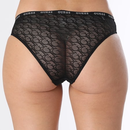 Guess - Braguitas de encaje para mujer O3BE16-KBXA0 Negro