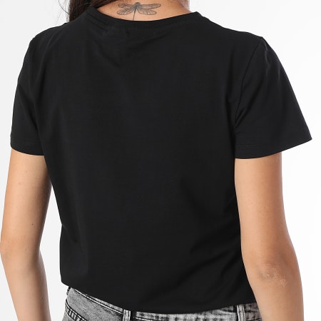 Guess - Damesshirt met bergkristallen V3BI11-J1314 Zwart