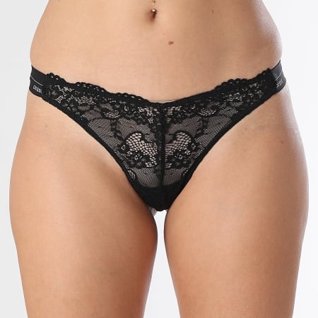 Guess - Perizoma di pizzo da donna O4YE01-PZ01C Nero