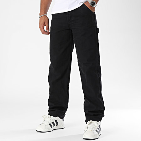 Jack And Jones - Eddie Carpenter Loszittende Jeans Zwart